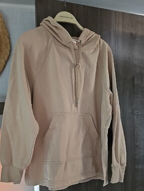 H&M Beige/Tan Hoodie Sweatshirt